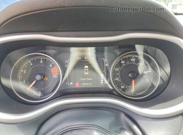1C4PJLAB1GW273968 2016 JEEP CHEROKEE Blue Սարքավորումների վահանակի տեսք