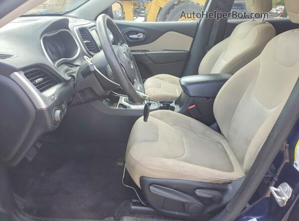 1C4PJLAB1GW273968 2016 JEEP CHEROKEE Blue Սալոնի դիմացի տեսք