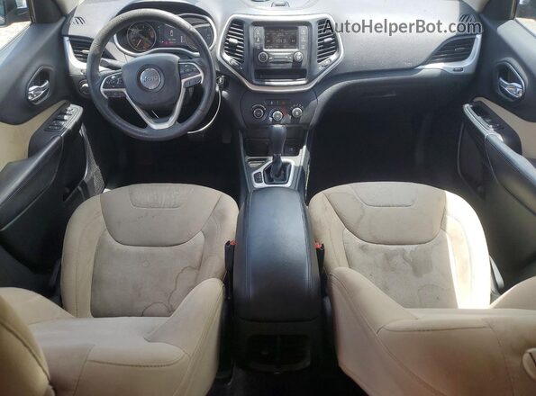 1C4PJLAB1GW273968 2016 JEEP CHEROKEE Blue Առջևի վահանակի տեսք