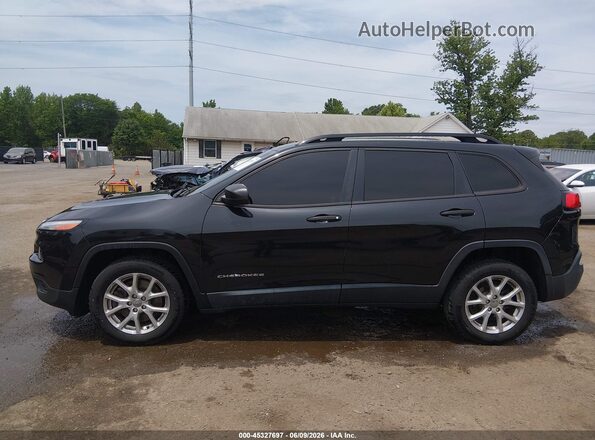 1C4PJLAB1GW297316 2016 JEEP CHEROKEE Black Widok wnętrza 360 stopni