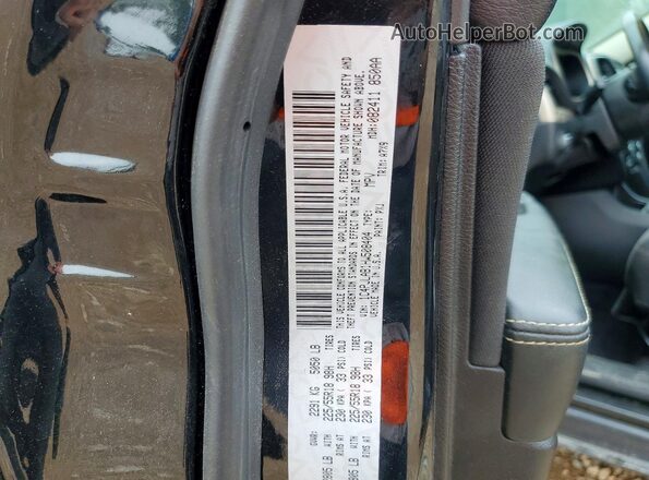 1C4PJLAB1HW508404 2017 JEEP CHEROKEE Black Vista de la etiqueta del VIN