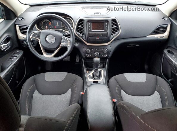 1C4PJLAB1HW508404 2017 JEEP CHEROKEE Black Vista del salpicadero