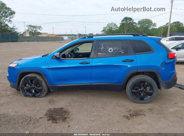 1C4PJLAB2HW644623 2017 JEEP CHEROKEE Blue 