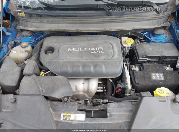 1C4PJLAB2HW644623 2017 JEEP CHEROKEE Blue Rear view