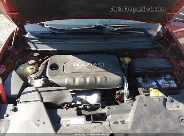 1C4PJLAB2HW661566 2017 JEEP CHEROKEE Red Vista trasera