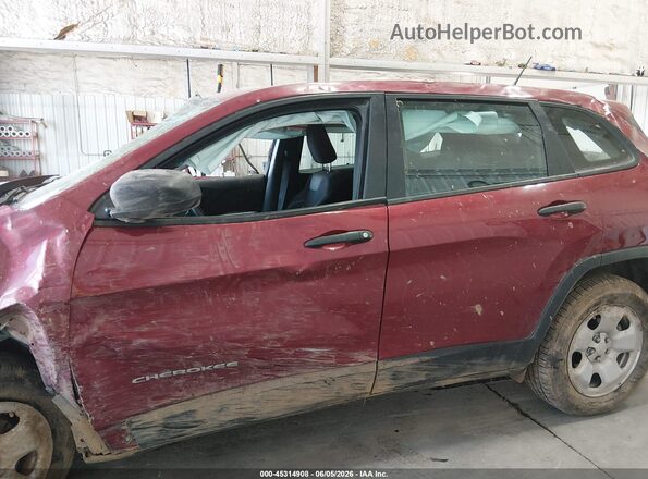 1C4PJLAB4GW179308 2016 JEEP CHEROKEE Red 