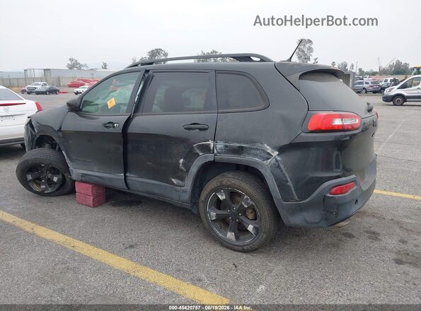 1C4PJLAB4GW350669 2016 JEEP CHEROKEE Black Rear left