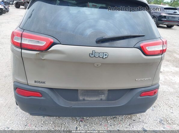 1C4PJLAB5HW549036 2017 JEEP CHEROKEE Brown 