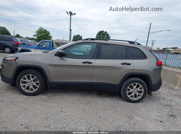 1C4PJLAB5HW549036 2017 JEEP CHEROKEE Brown Widok wnętrza 360 stopni