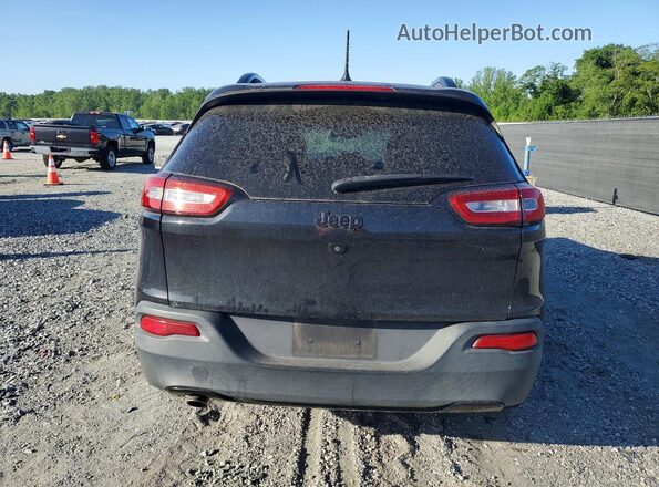 1C4PJLAB6GW307290 2016 JEEP CHEROKEE Black Հետևի տեսք
