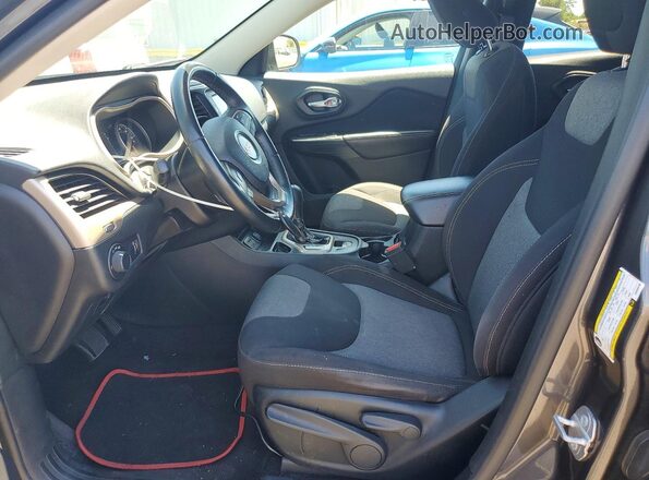1C4PJLAB6HW508799 2017 JEEP CHEROKEE Charcoal 