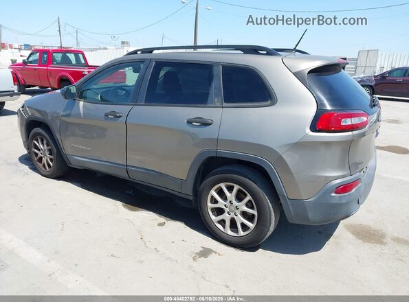 1C4PJLAB6HW603704 2017 JEEP CHEROKEE Gold 