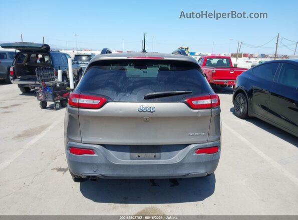 1C4PJLAB6HW603704 2017 JEEP CHEROKEE Gold 