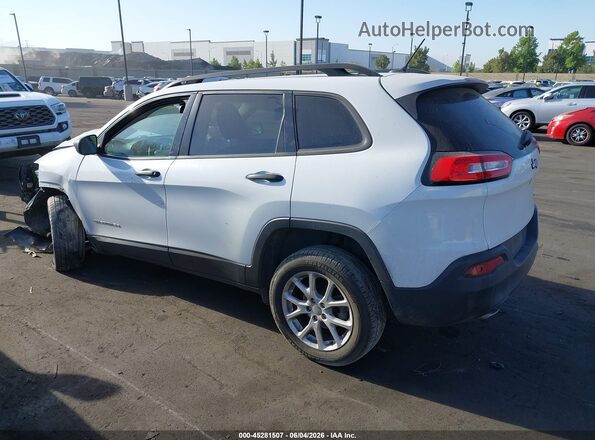 1C4PJLAB7GW158789 2016 JEEP CHEROKEE White უკანა მარცხენა
