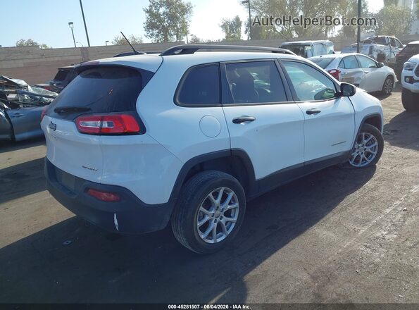 1C4PJLAB7GW158789 2016 JEEP CHEROKEE White უკანა მარჯვენა