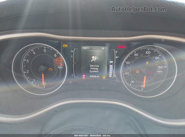 1C4PJLAB7GW158789 2016 JEEP CHEROKEE White უკანა სავარძლების ხედი