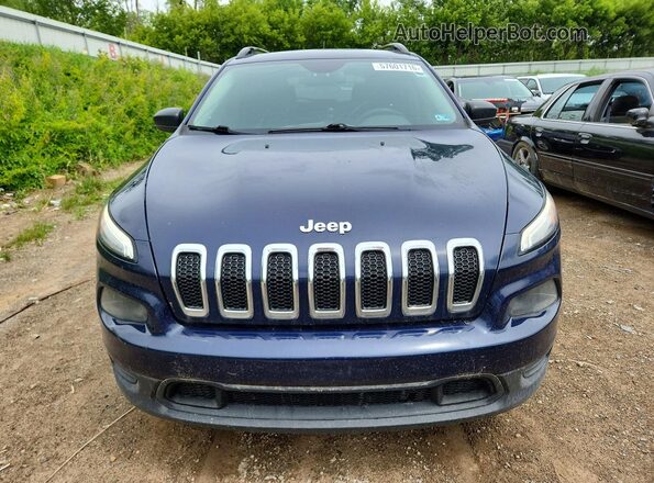 1C4PJLAB7GW303569 2016 JEEP CHEROKEE Blue 