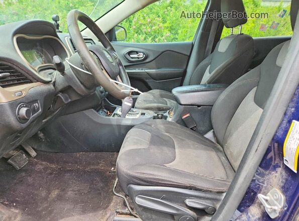1C4PJLAB7GW303569 2016 JEEP CHEROKEE Blue 