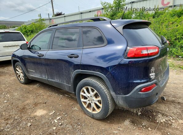 1C4PJLAB7GW303569 2016 JEEP CHEROKEE Blue 