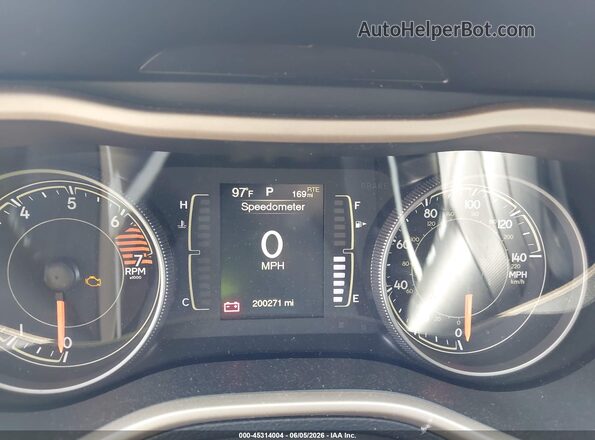 1C4PJLAB7HW591921 2017 JEEP CHEROKEE Черный Вид задних сидений