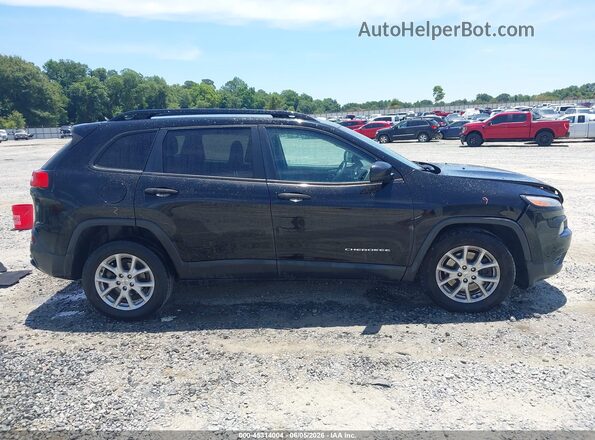 1C4PJLAB7HW591921 2017 JEEP CHEROKEE Черный Панорамный вид салона 360°
