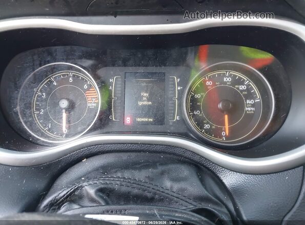 1C4PJLAB7HW603470 2017 JEEP CHEROKEE Brown Vista de los asientos traseros
