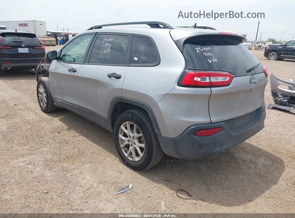 1C4PJLAB8GW172023 2016 JEEP CHEROKEE Gray Tył lewy