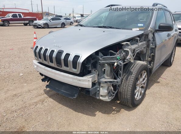 1C4PJLAB8GW172023 2016 JEEP CHEROKEE Gray Widok z przodu