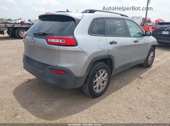1C4PJLAB8GW172023 2016 JEEP CHEROKEE Gray Tył prawy