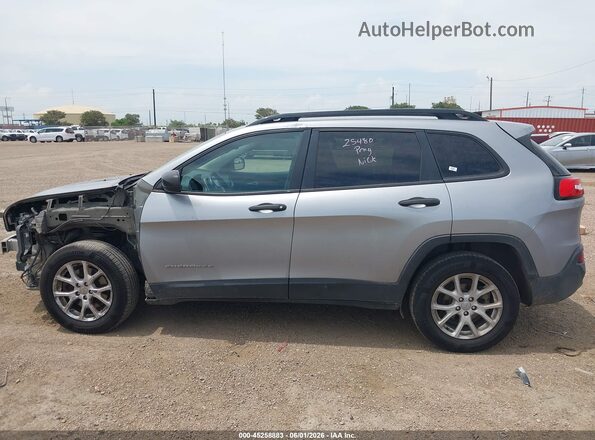 1C4PJLAB8GW172023 2016 JEEP CHEROKEE Gray 