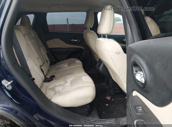 1C4PJLAB9GW190773 2016 JEEP CHEROKEE Blue VIN կոդի պիտակի տեսք