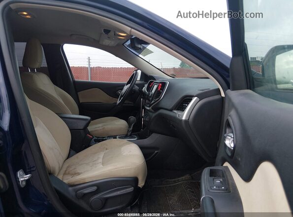 1C4PJLAB9GW190773 2016 JEEP CHEROKEE Blue Սալոնի դիմացի տեսք