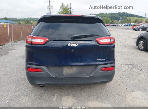 1C4PJLAB9GW190773 2016 JEEP CHEROKEE Blue 