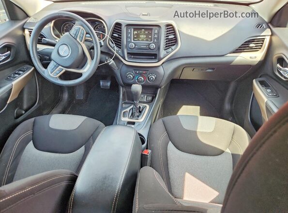 1C4PJLAB9HD231822 2017 JEEP CHEROKEE Maroon Առջևի վահանակի տեսք