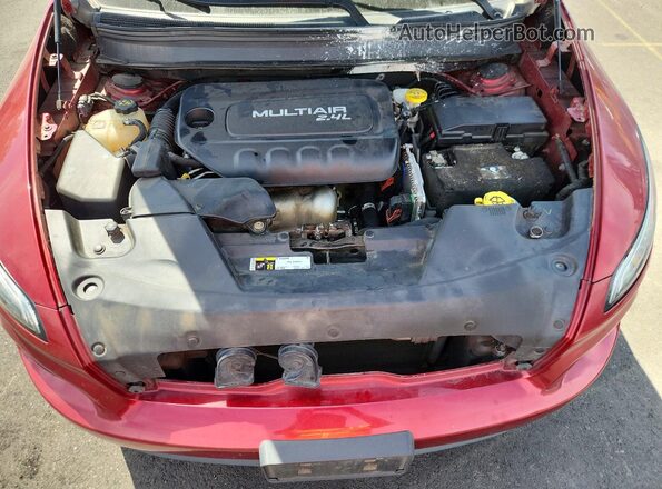 1C4PJLAB9HD231822 2017 JEEP CHEROKEE Maroon Սալոնի հետևի տեսք