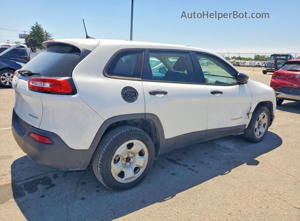 1C4PJLAB9HW507789 2017 JEEP CHEROKEE White Trasero derecho