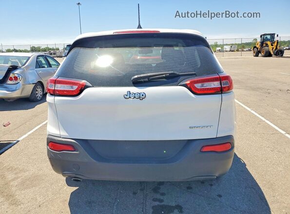 1C4PJLAB9HW507789 2017 JEEP CHEROKEE White Vista trasera