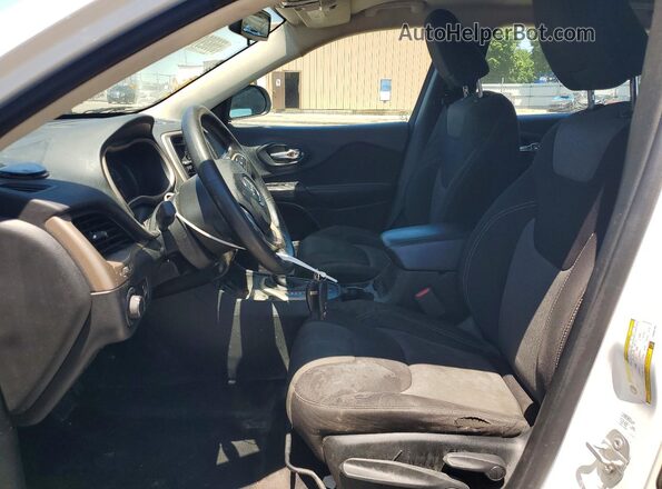 1C4PJLAB9HW507789 2017 JEEP CHEROKEE White Vista interior delantera