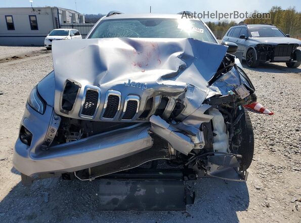 1C4PJLAB9HW617659 2017 JEEP CHEROKEE Gray 