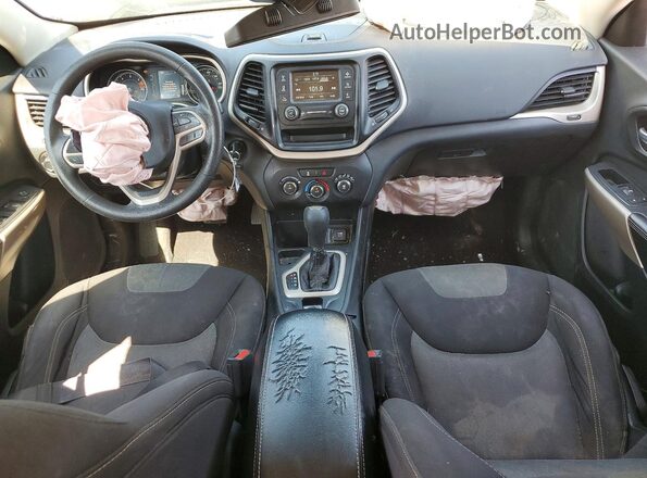 1C4PJLAB9HW617659 2017 JEEP CHEROKEE Gray 