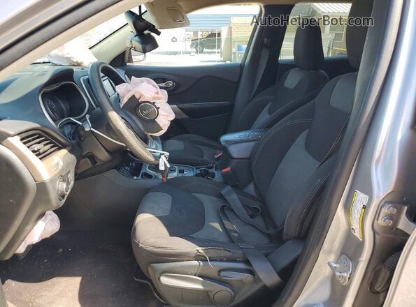 1C4PJLAB9HW617659 2017 JEEP CHEROKEE Gray 