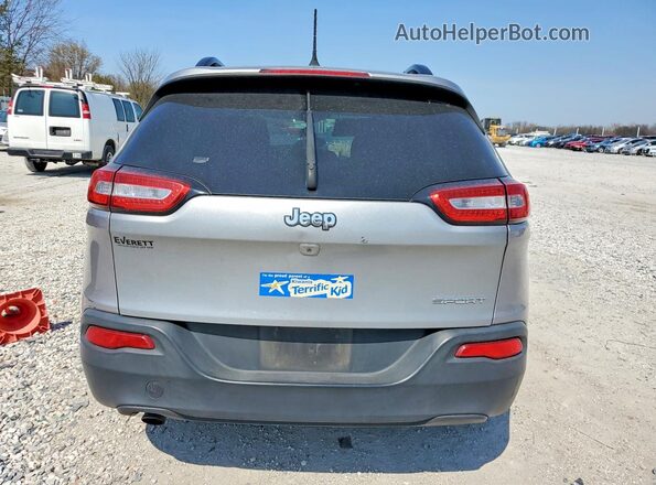 1C4PJLAB9HW617659 2017 JEEP CHEROKEE Gray 