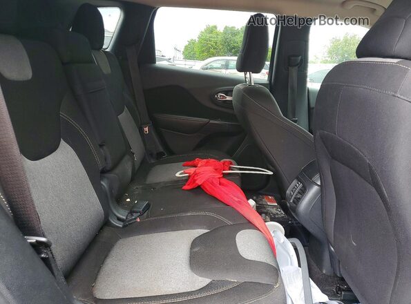 1C4PJLABXGW207306 2016 JEEP CHEROKEE Синий Вид задней части салона