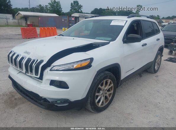 1C4PJLABXGW222646 2016 JEEP CHEROKEE White Front left