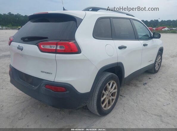 1C4PJLABXGW222646 2016 JEEP CHEROKEE White Rear right