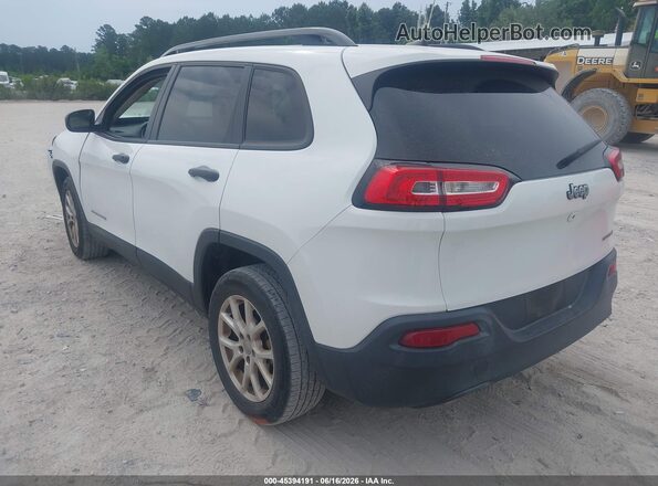1C4PJLABXGW222646 2016 JEEP CHEROKEE White Rear left