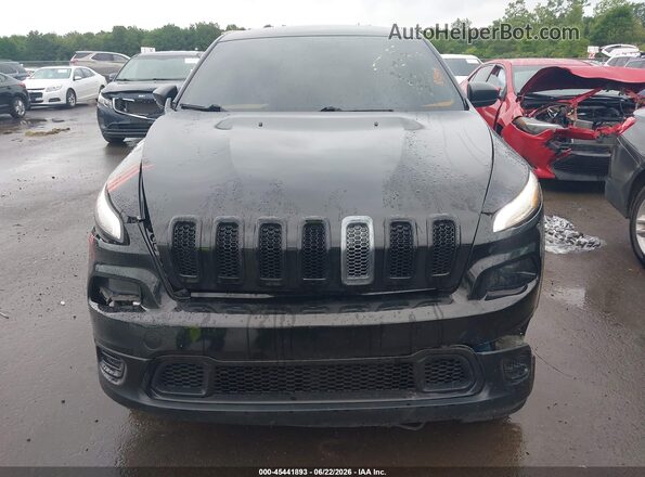 1C4PJLABXGW243092 2016 JEEP CHEROKEE Black Սարքավորումների վահանակի տեսք