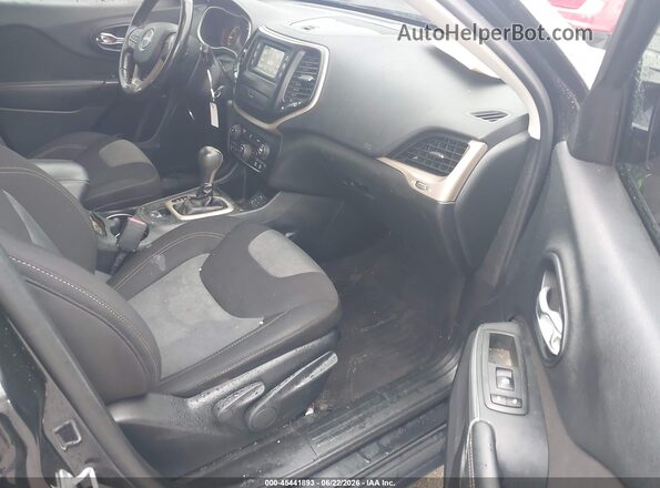 1C4PJLABXGW243092 2016 JEEP CHEROKEE Black Սալոնի դիմացի տեսք