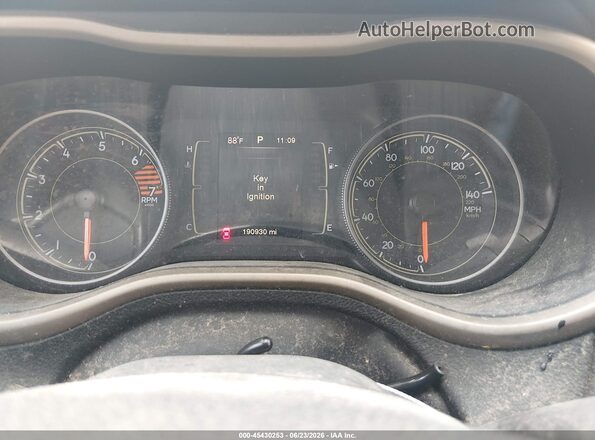 1C4PJLABXGW351003 2016 JEEP CHEROKEE Gray უკანა სავარძლების ხედი