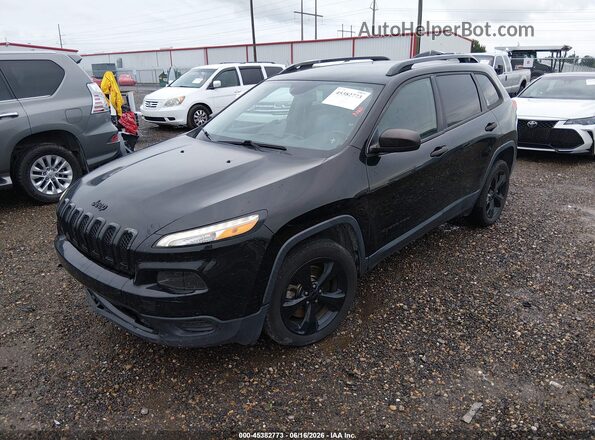 1C4PJLABXHW514699 2017 JEEP CHEROKEE Black წინა მარცხენა ხედი სამი მეოთხედიდან